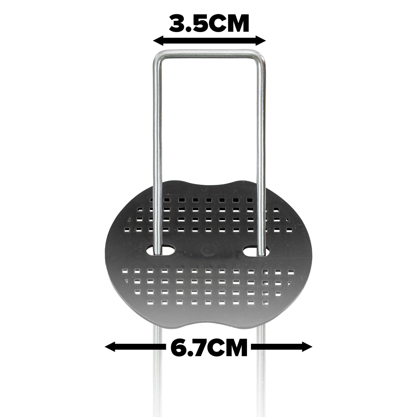 Metal Hold Down Pegs with Wooden Mallet Set