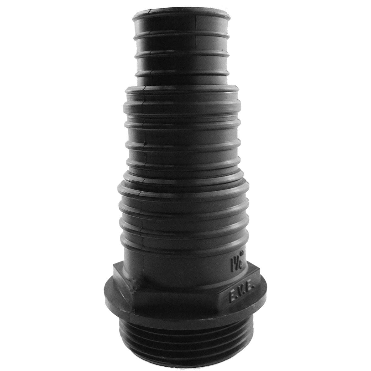1¼″ BSP Male Pond Adapter – 25/32/38mm Stepped Hose Tail