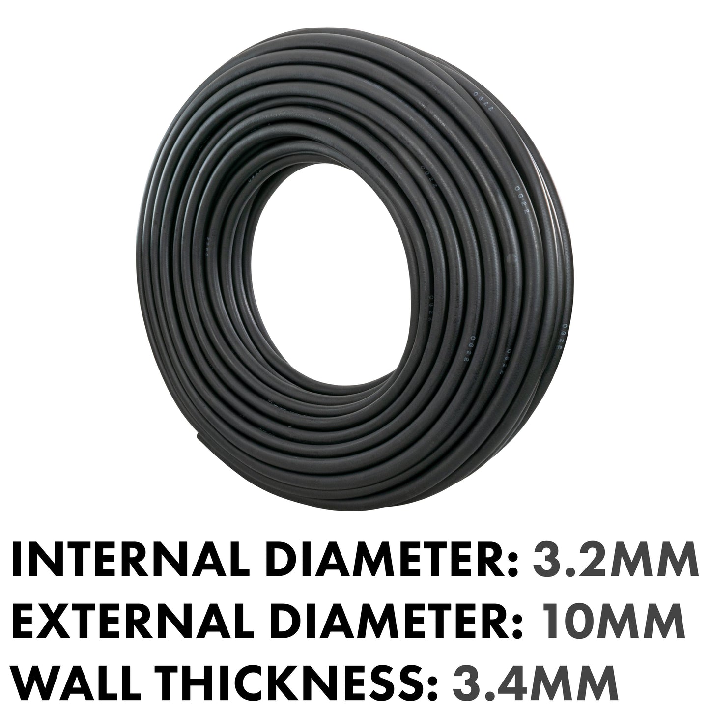 3.2mm Rubber Reinforced J30 R6 Fuel Hose
