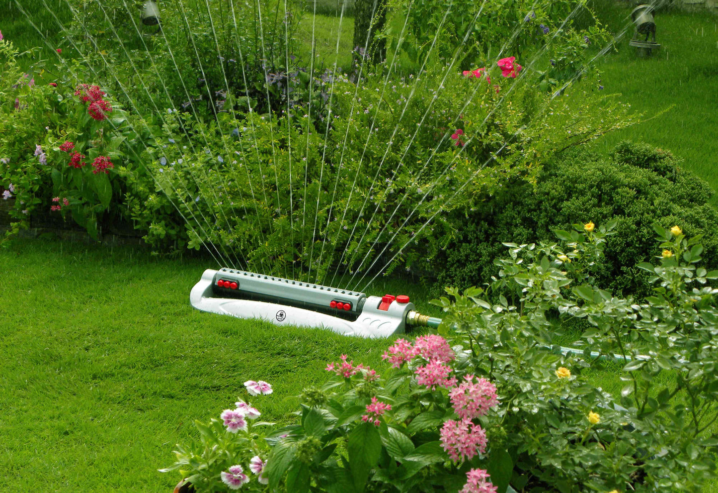 Metal Turbo Oscillating Bar Sprinkler