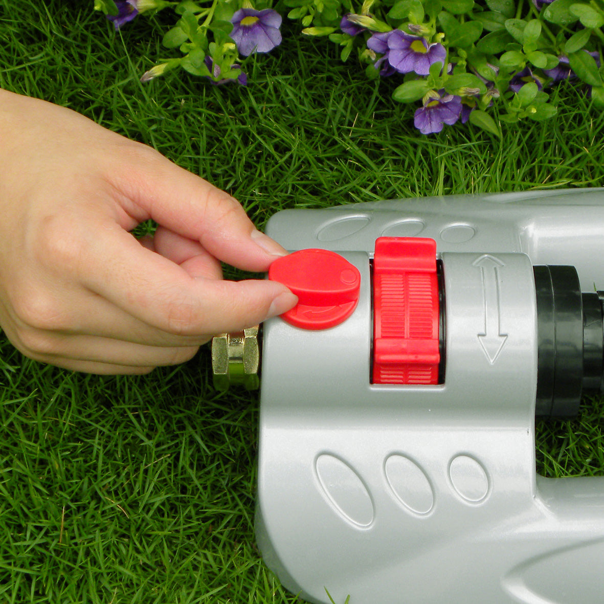 Metal Turbo Oscillating Bar Sprinkler