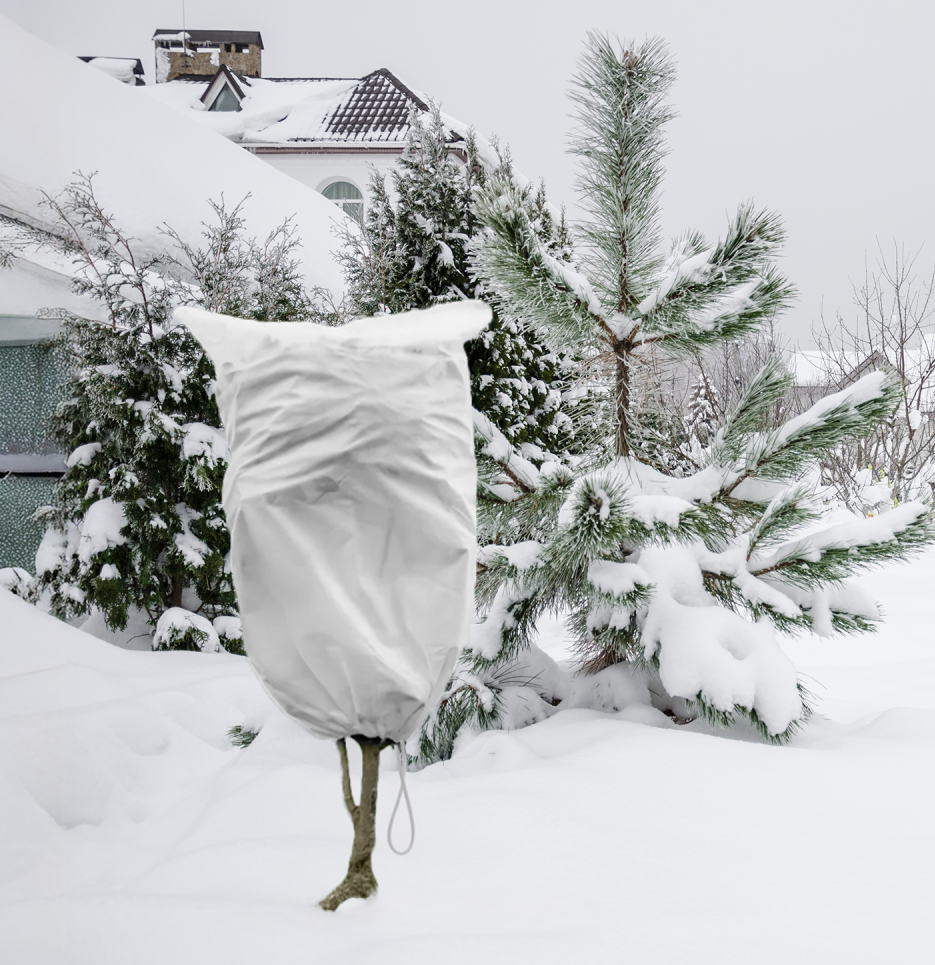 50g/m² Plant Fleece Hood with Drawstring – 1 × 1.6m