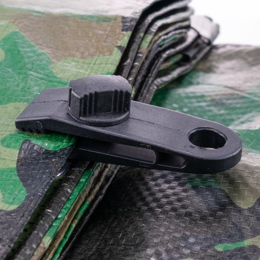 Heavy Duty Tarpaulin Clip Tent Tarp Tighten Grip Screw Clamp