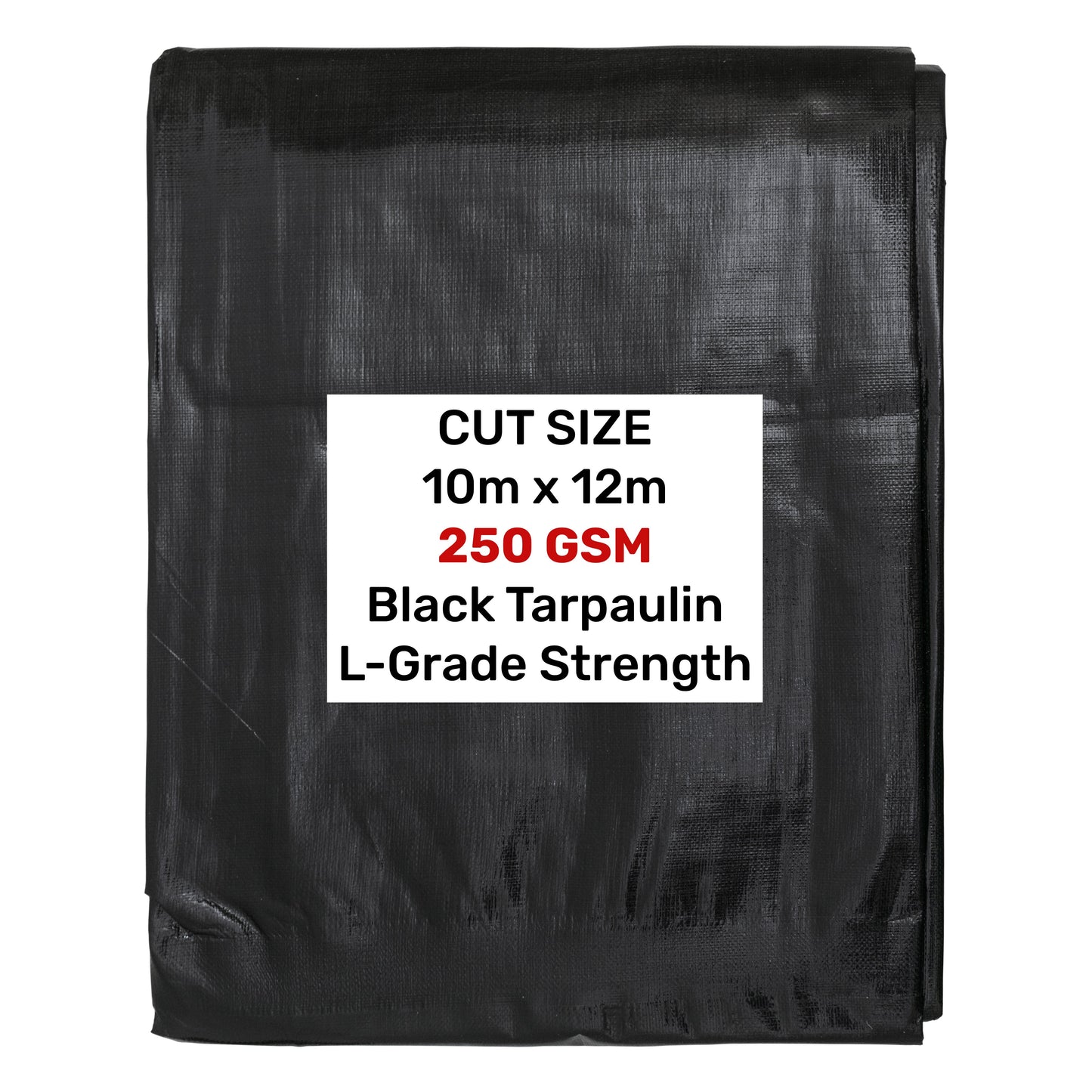 250gsm Black Tarpaulins