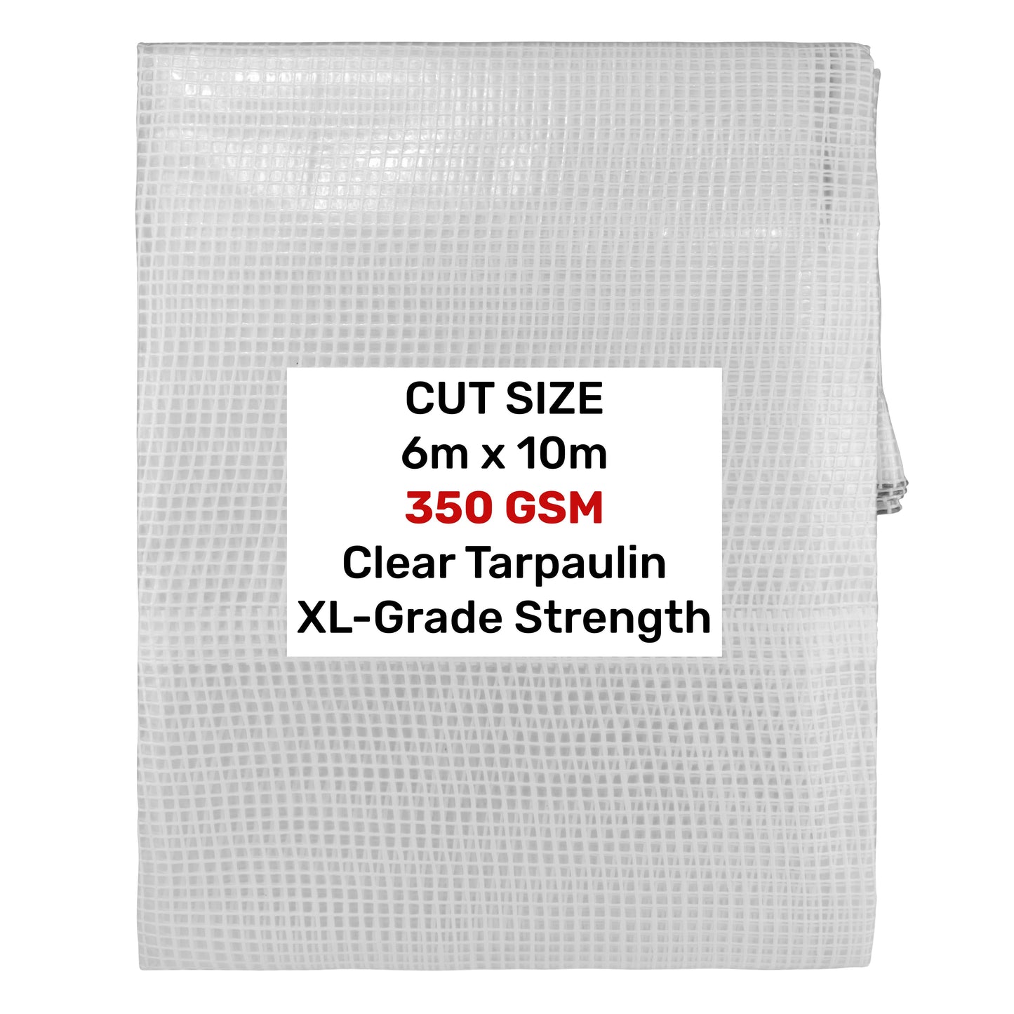 350gsm Clear Monotex Tarpaulins