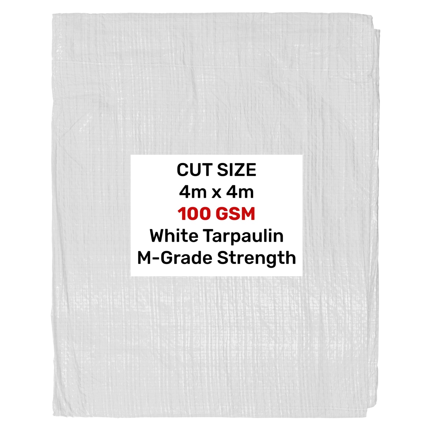 100gsm White Tarpaulins