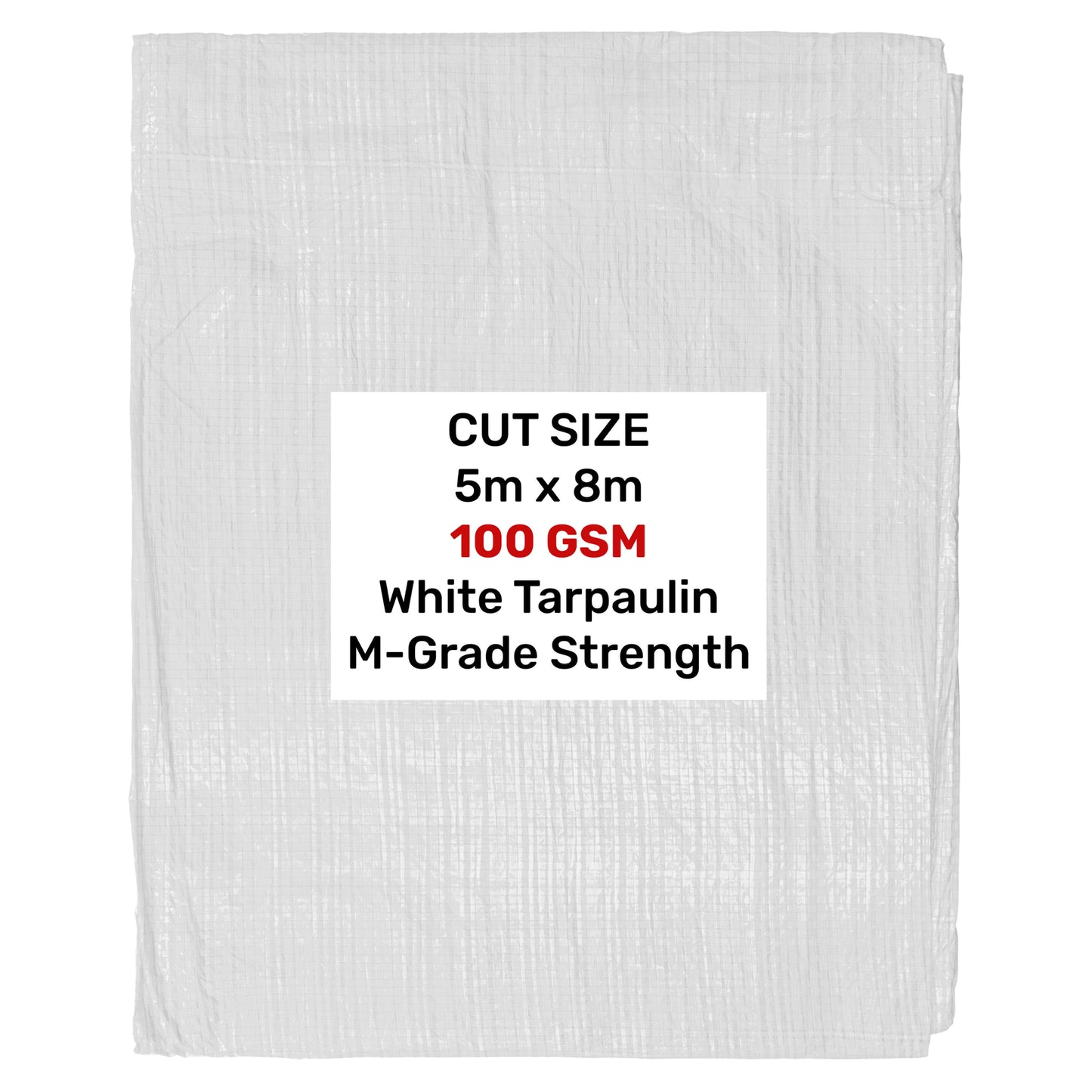 100gsm White Tarpaulins
