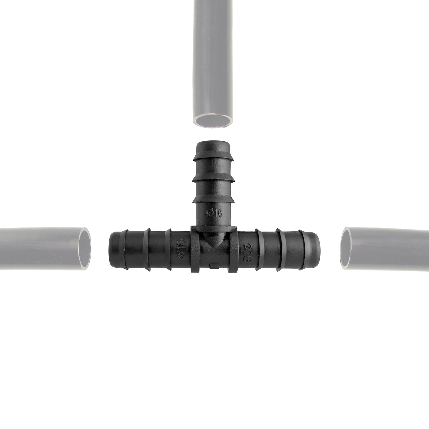 Pack of 20 Mixed 1/2" Barb Irrigation Pipe Connectors
