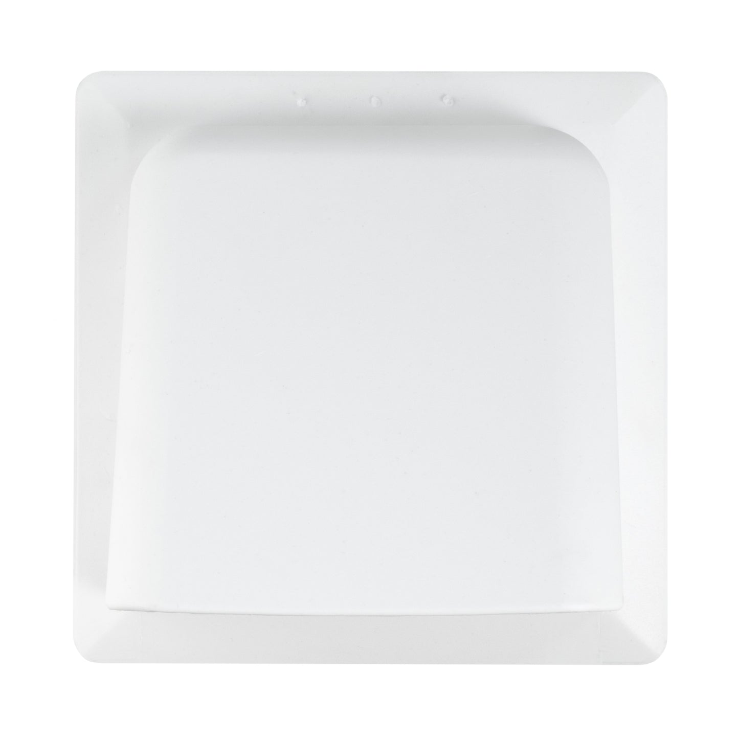 External White Louvre Vent KRD/100 100mm