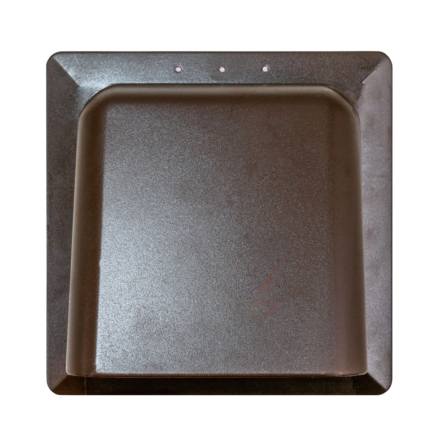 Through Wall Ventilation Kit Round Louvre Vent VC-KRO0184 with Brown External Vent