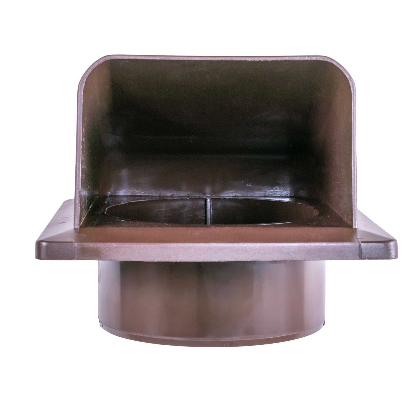 External Brown Louvre Vent KRD/100B 100mm