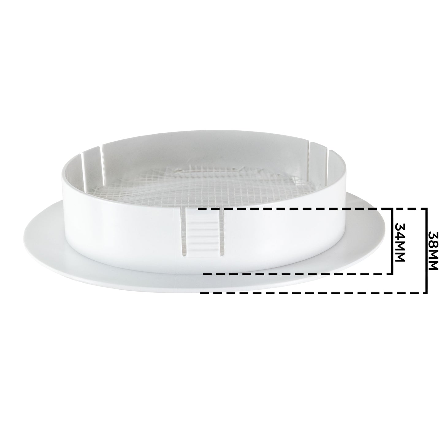 Louvre Vent KRO 150 With Fly Mesh