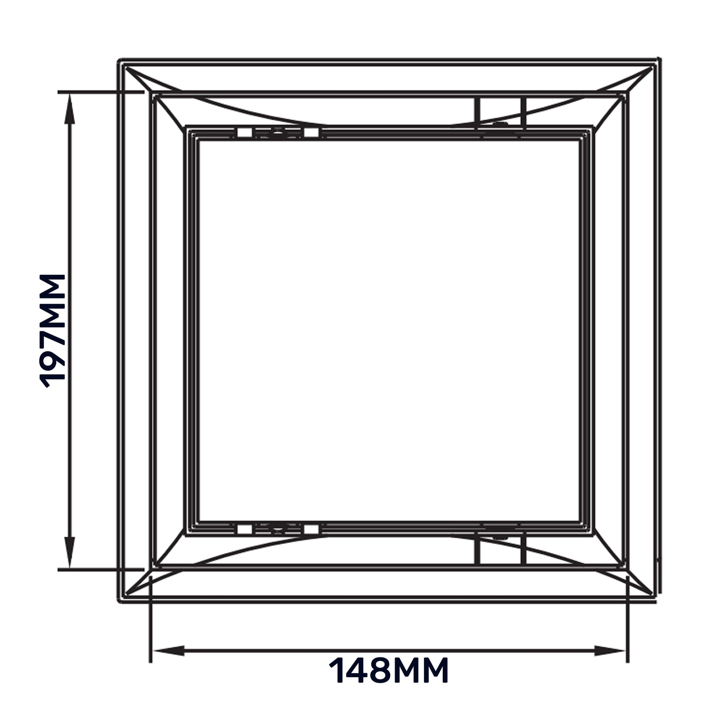 Access Panel Door 150mm x 200mm
