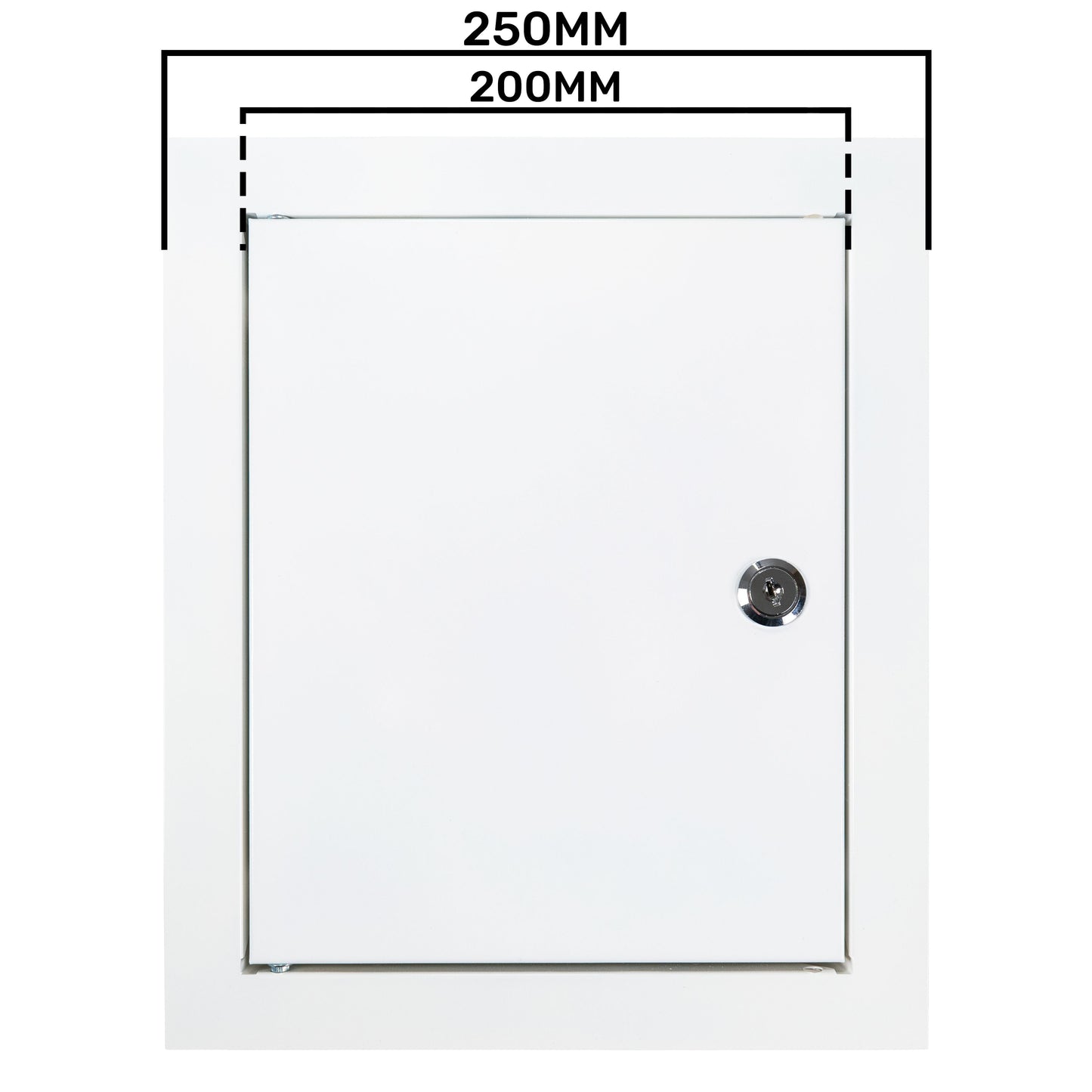 Access Panel Door Metal With Lock 200mm x 250mm