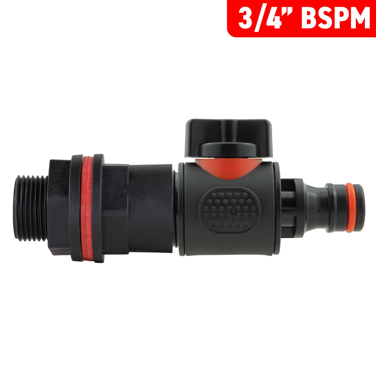 ¾″ BSP Water Butt Kit – Quick-Connect Valve