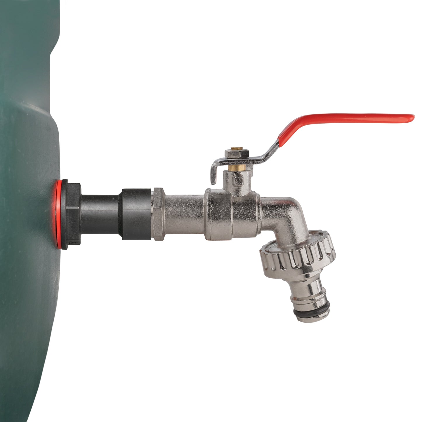 Water Butt Extension Kit 1/2" BSP with Quick Connect Lever Tap