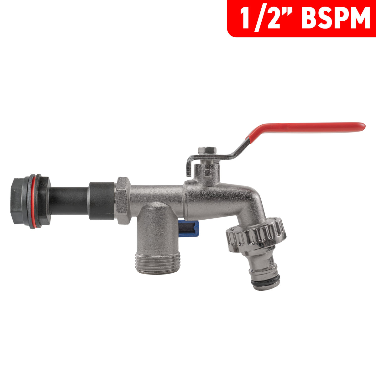 ½″ BSP Water Butt Extension – Double Garden Tap