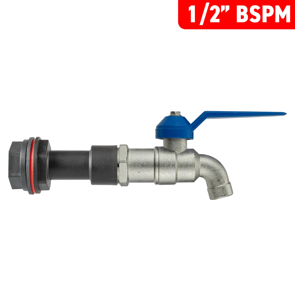 ½″ BSP Water Butt Extension – Plain-Spout Lever Tap