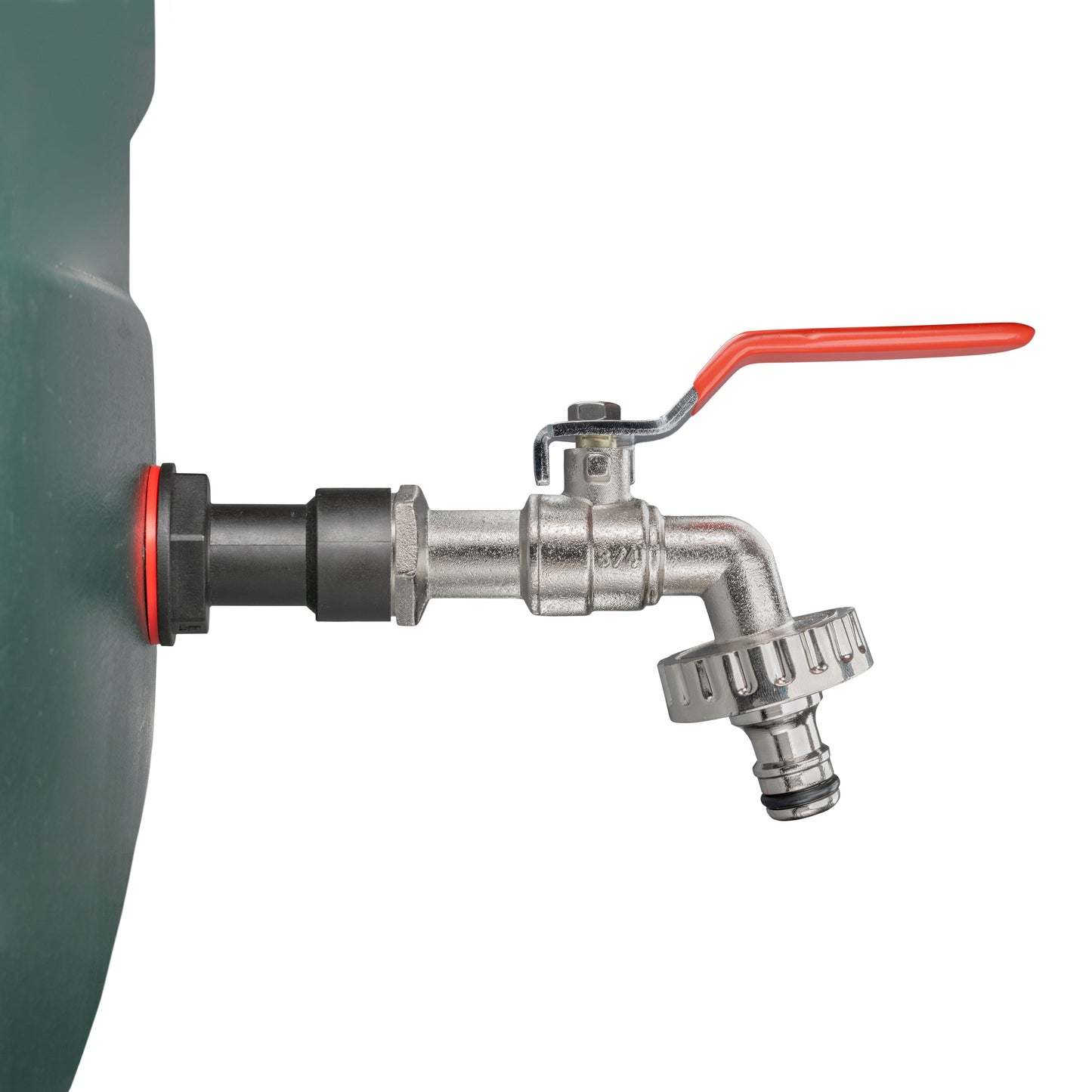 Water Butt Extension Kit 3/4" BSP with Quick Connect Lever Tap