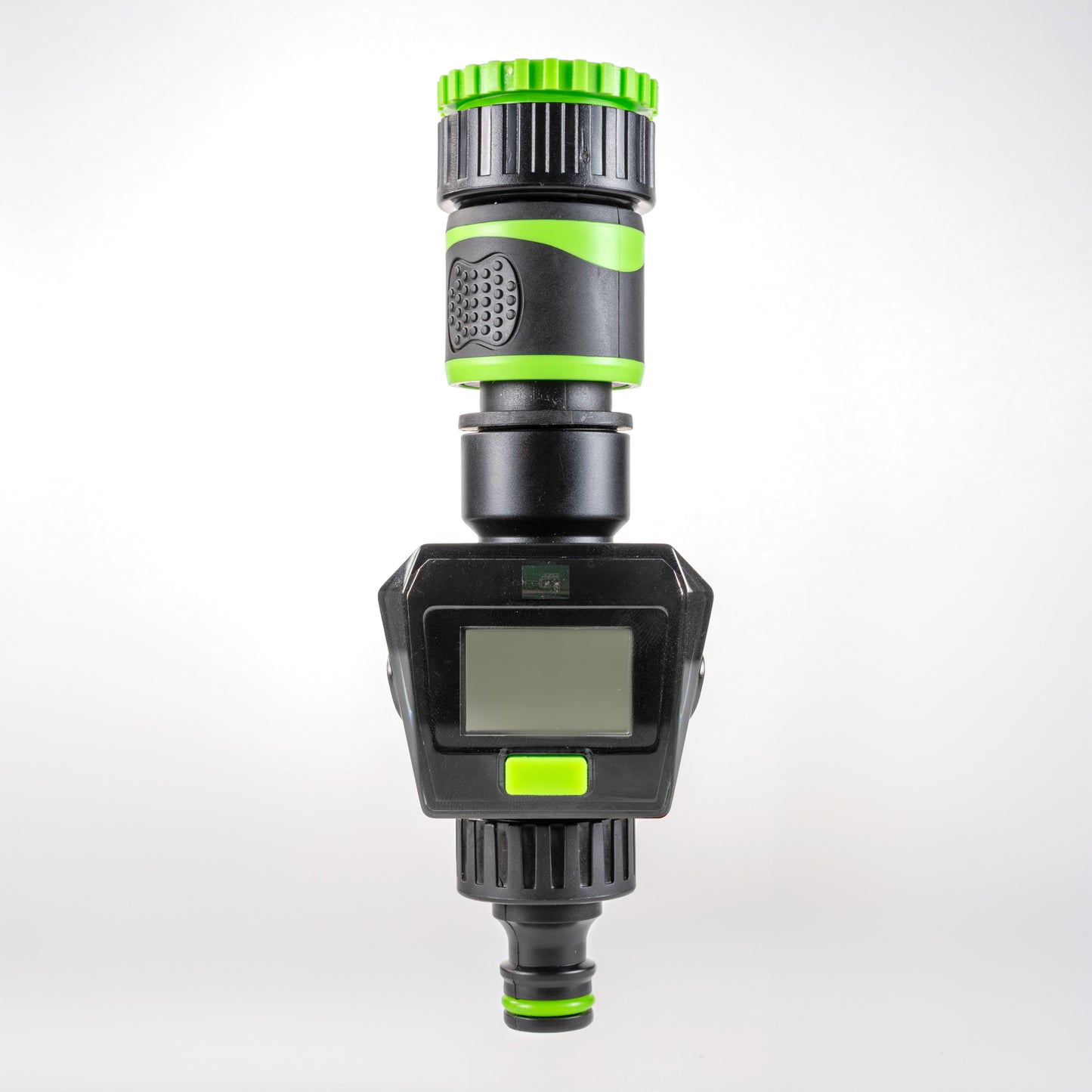 Water Flow Meter with Quick Connect Outlet (Green)