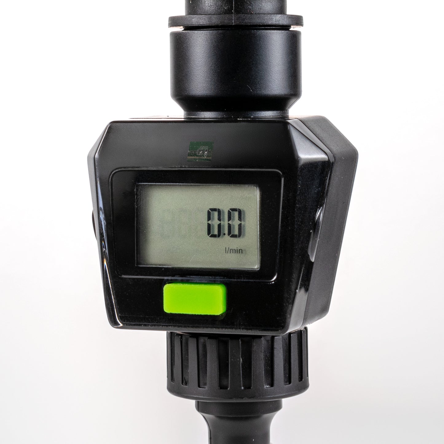 Water Flow Meter with Quick Connect Outlet (Green)