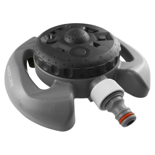 8-Pattern Lawn Sprinkler (Grey/White)