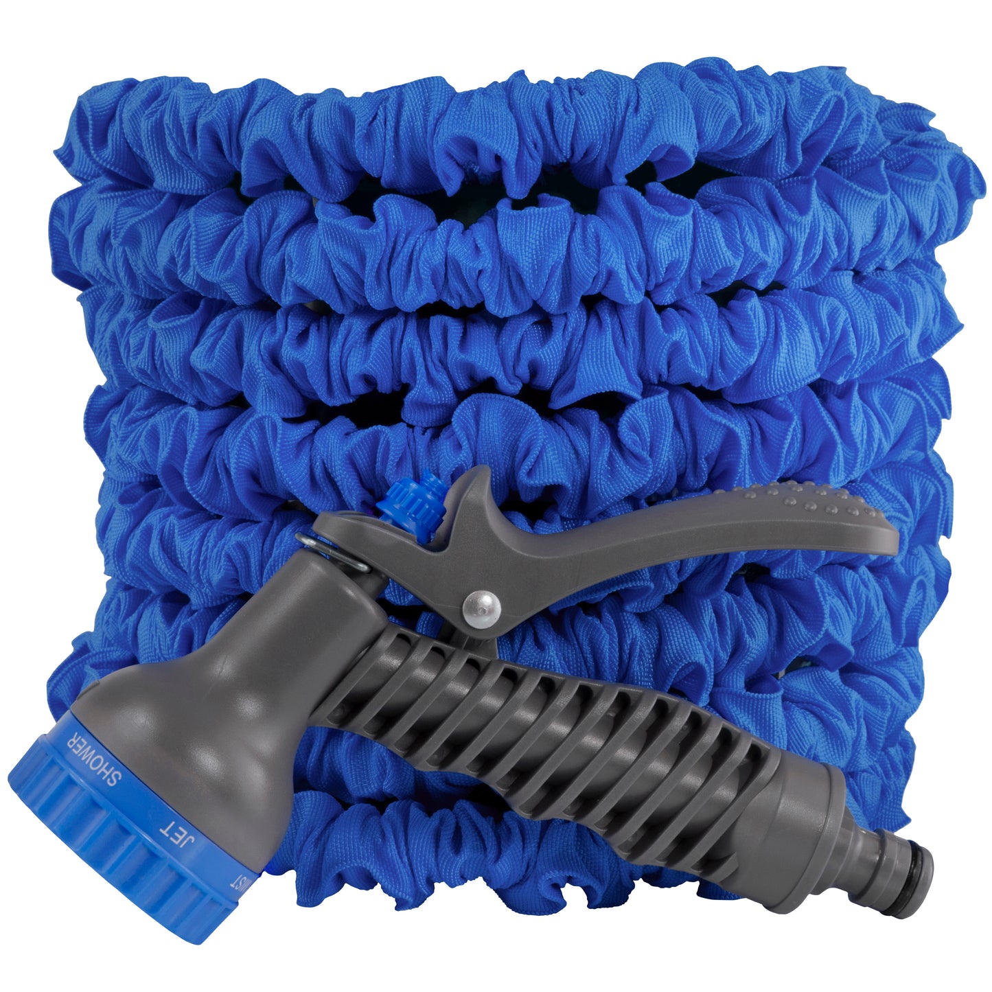 Dog Shower Kit Expanding Hose Pipe, Blue
