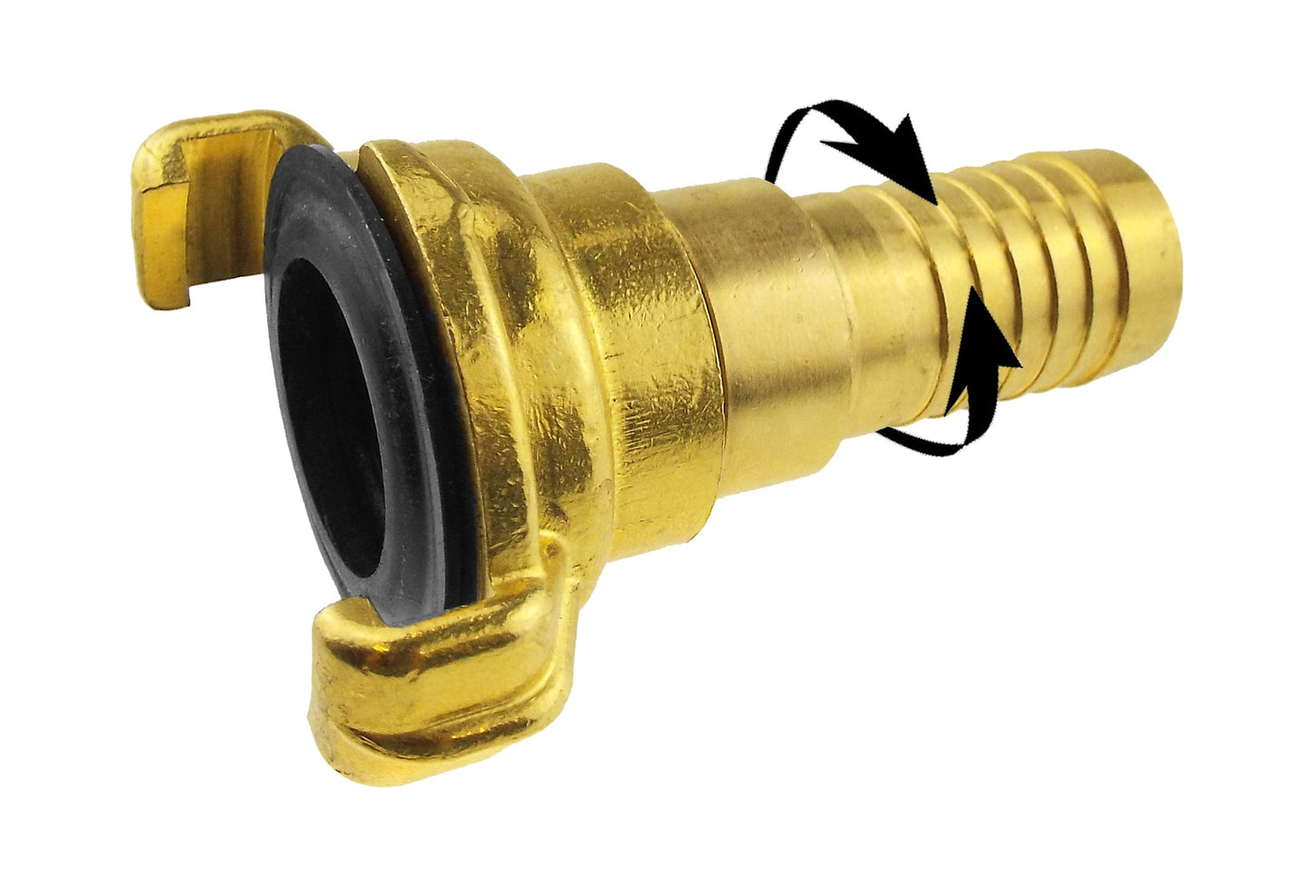 Geka Type Claw Fitting - Swivel 1/2" Hose