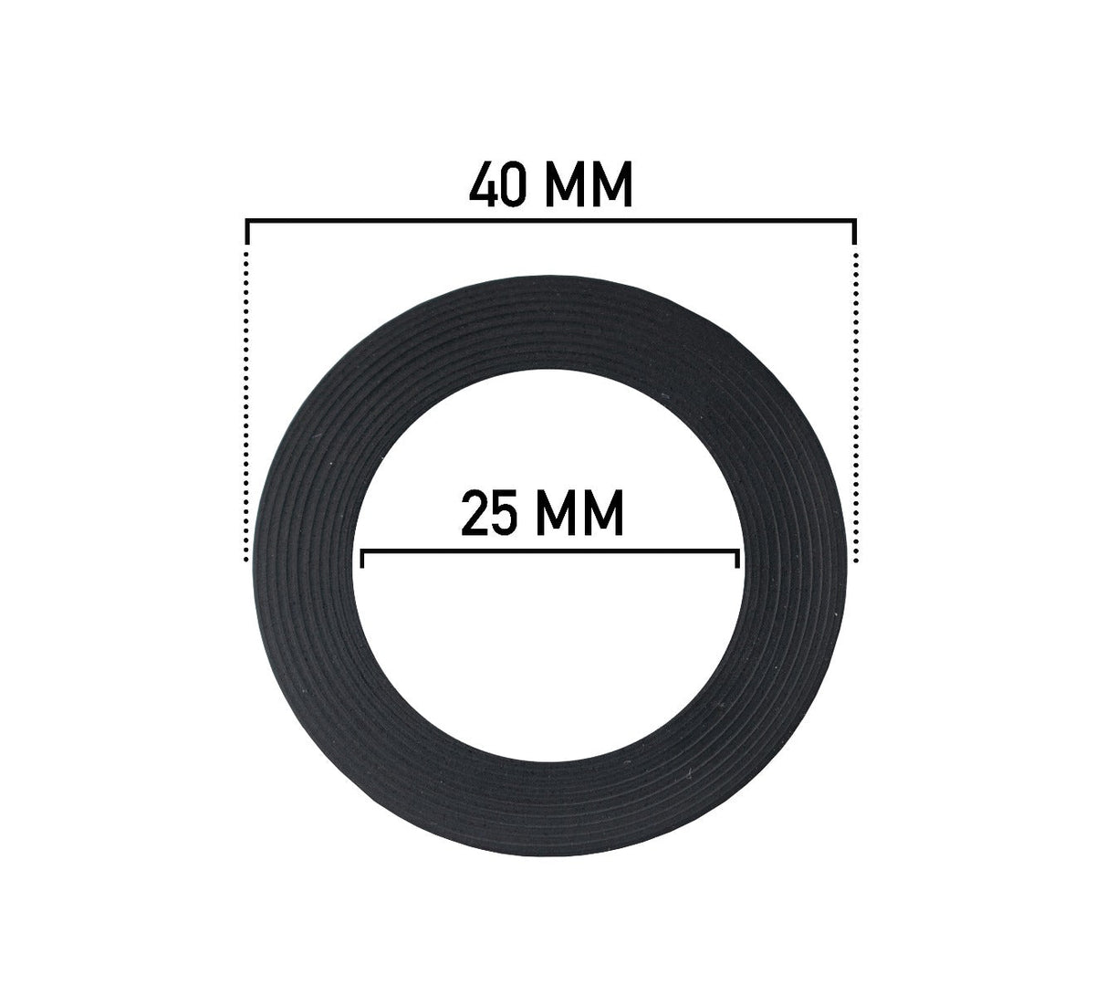 ¾″ BSP Female Back Nut & Washer for Tank Fittings