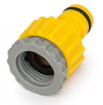 Hose Connectors Set With Spray Nozzle, Yellow