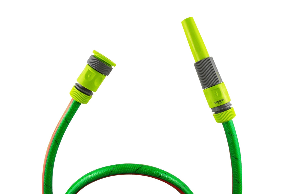 Lime Hose Starter Set – 4 Pieces for ½″ / ⅝″ Hose