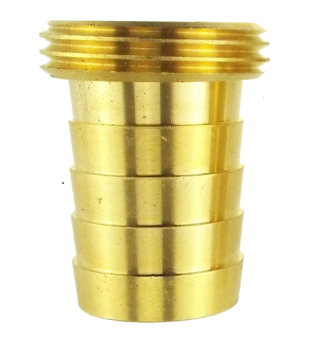 Brass Hose Tail Adapter – ½″ BSP Male × 13mm Barb