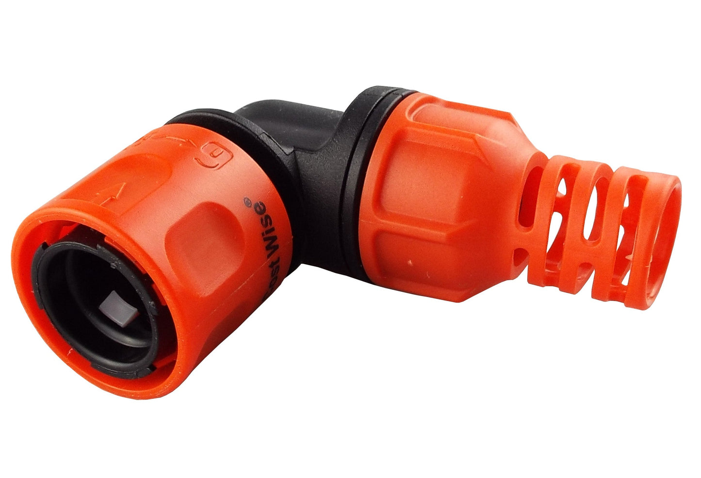 Bend Angle Hose Connector with Lock