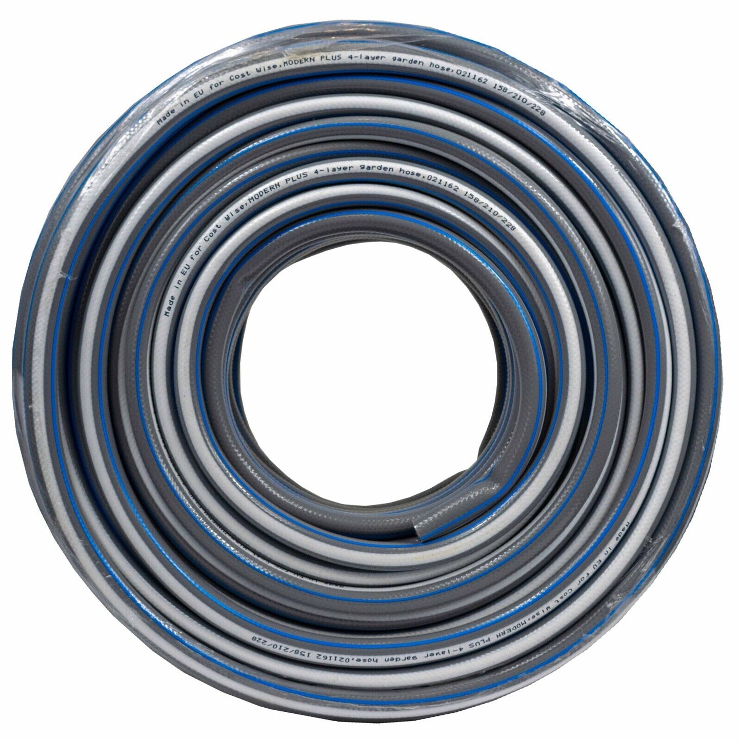 Grey Reinforced 4-Layer Garden Hosepipe (1m - 50m)