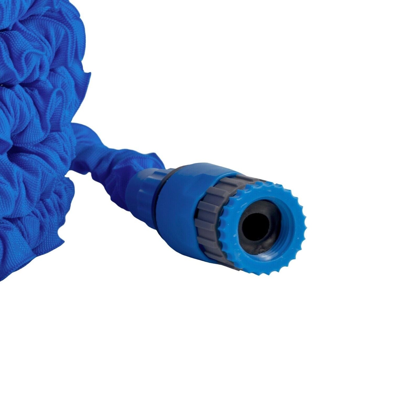 Heavy Duty Expandable Garden Water Hose Pipe With Sprayer, Blue