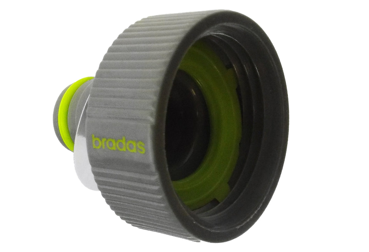Lime ½″ BSP Female Tap Adapter – Quick-Connect Plug