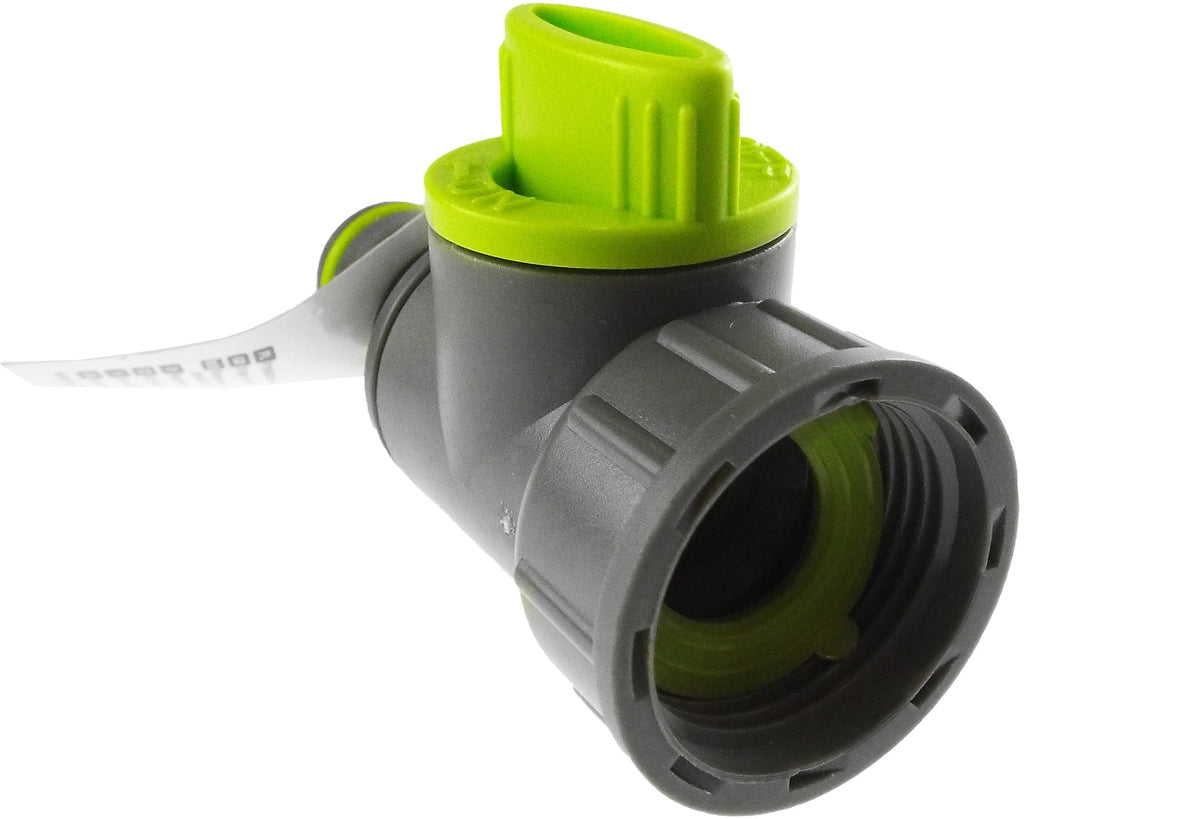 ¾″ BSP Female Tap Valve with Male Quick Plug – Lime Line