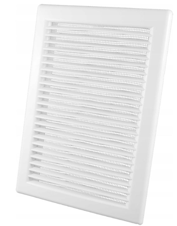Dospel DL/90×240 RW LUX Louvre Vent with Fly Mesh – White