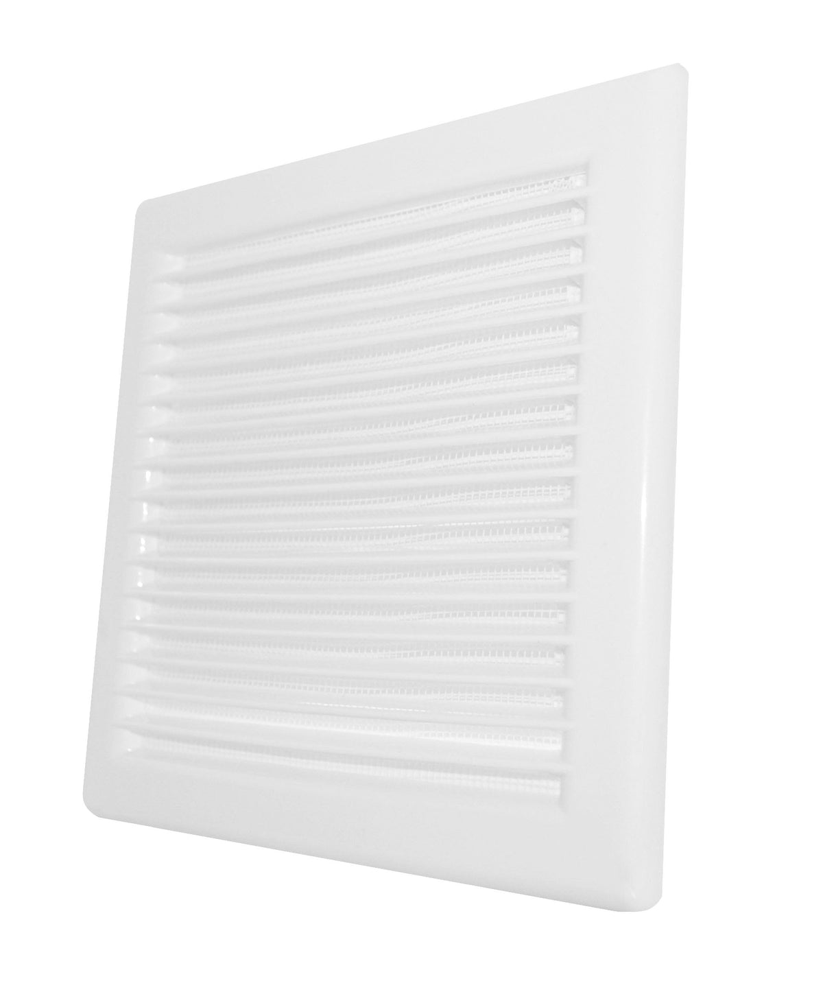Dospel DL/100 RW LUX Louvre Vent with Fly Mesh – White