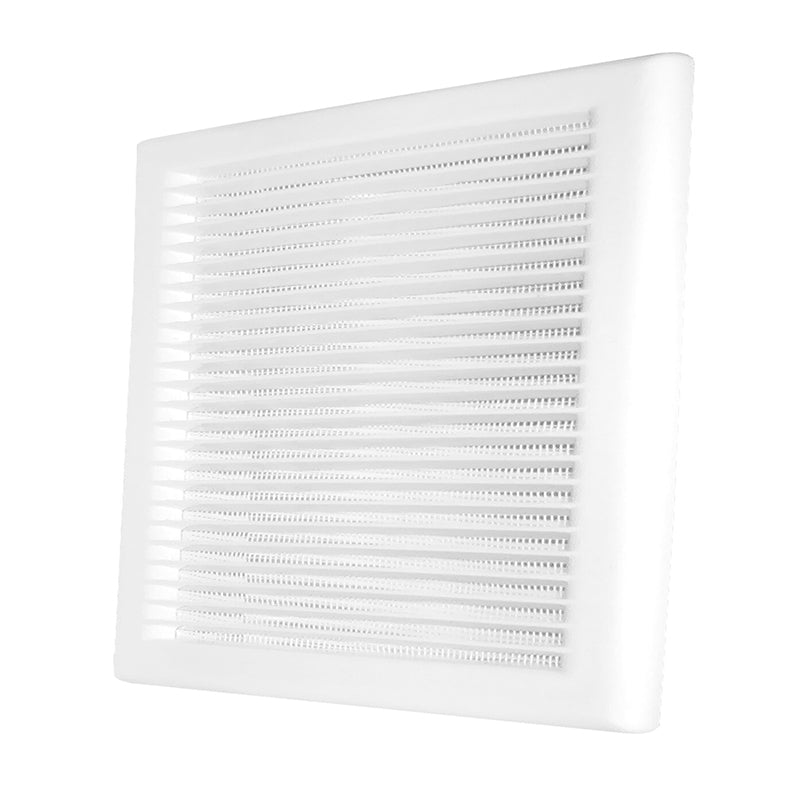 Dospel DL/150 RW LUX Louvre Vent with Fly Mesh – White