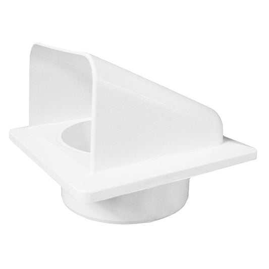 External White Louvre Vent  KRD/100 100mm