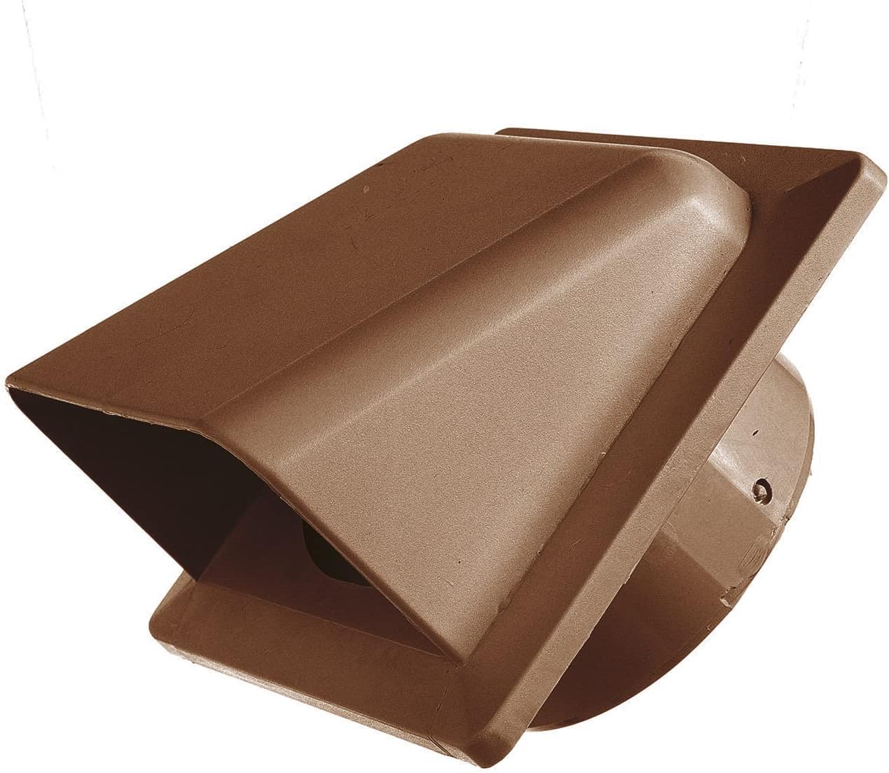 External Brown Louvre Vent KRD/100B 100mm