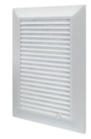 Dospel Duo Smart 140×210 Louvre Vent with Fly Mesh – White