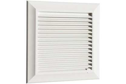 Dospel Duo Smart 135 Louvre Vent with Fly Mesh – White