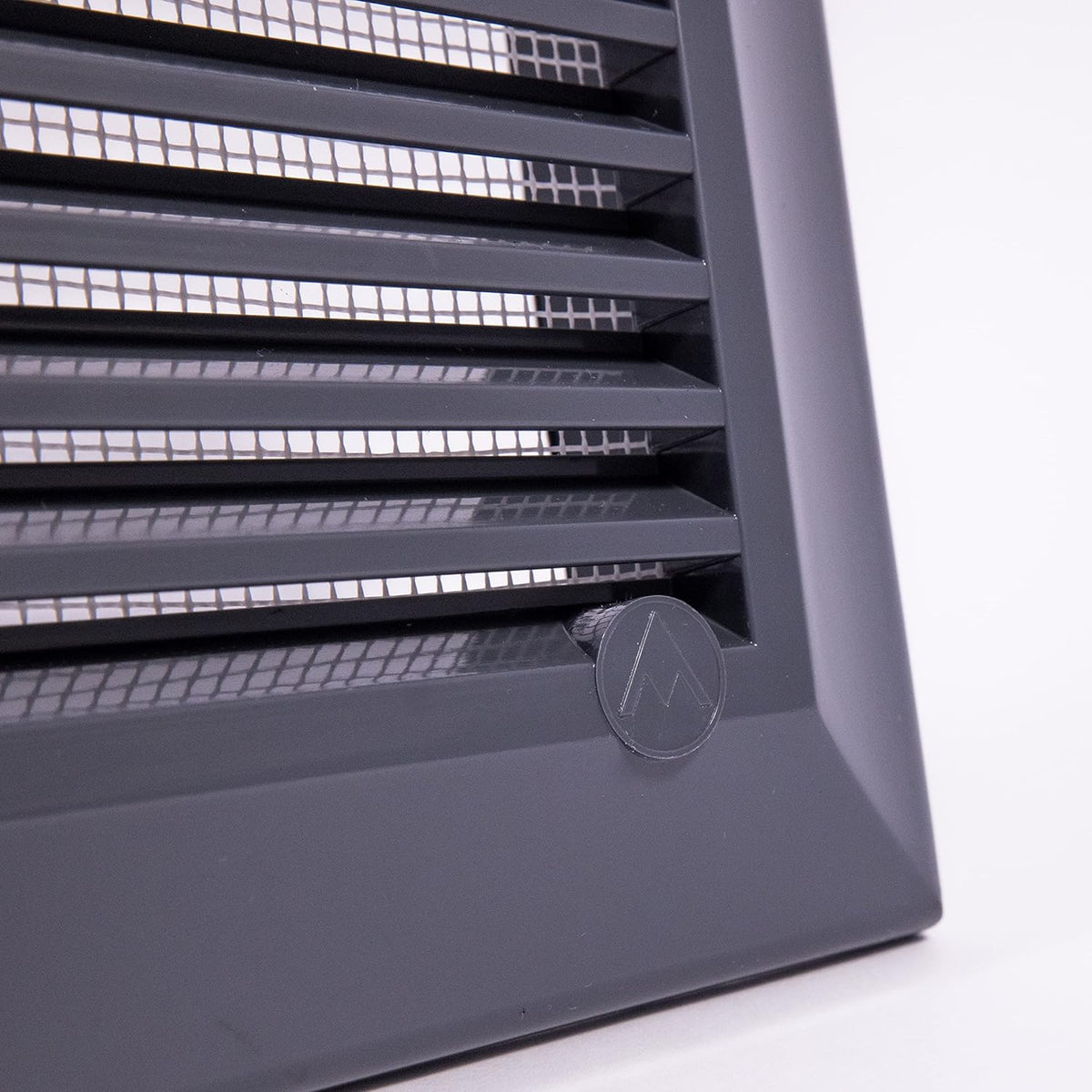 Dospel Duo Smart 135 Louvre Vent with Fly Mesh – Graphite
