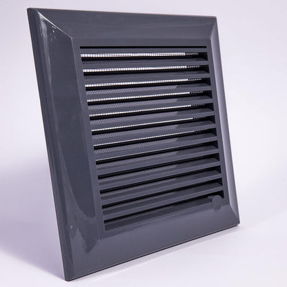 Dospel Duo Smart 135 Louvre Vent with Fly Mesh – Graphite