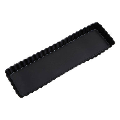 Rectangular Fluted Flan Quiche Tin Dish