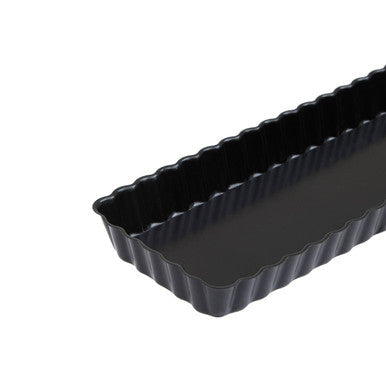 Rectangular Fluted Flan Quiche Tin Dish