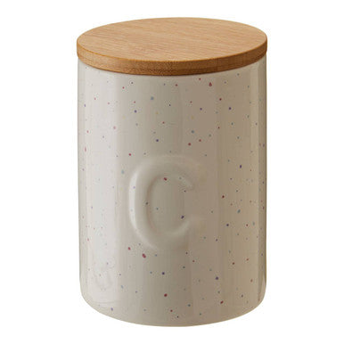 Coffee Canister with Bamboo Lid