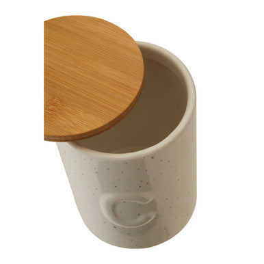 Coffee Canister with Bamboo Lid